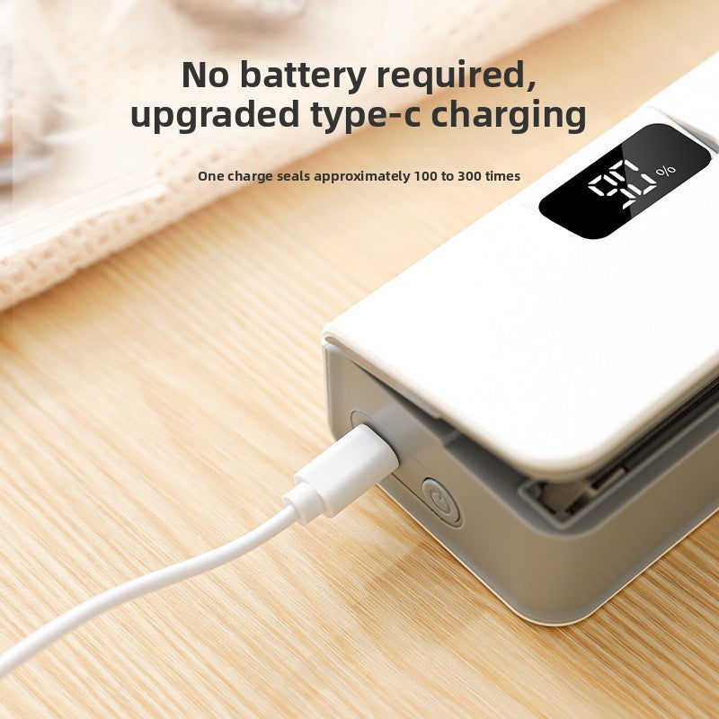 Portable Rechargeable Food Sealer
