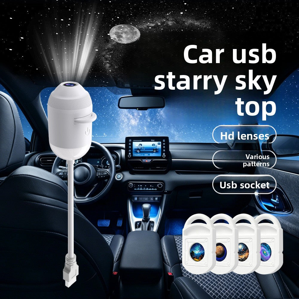 USB Star Projector Night Light