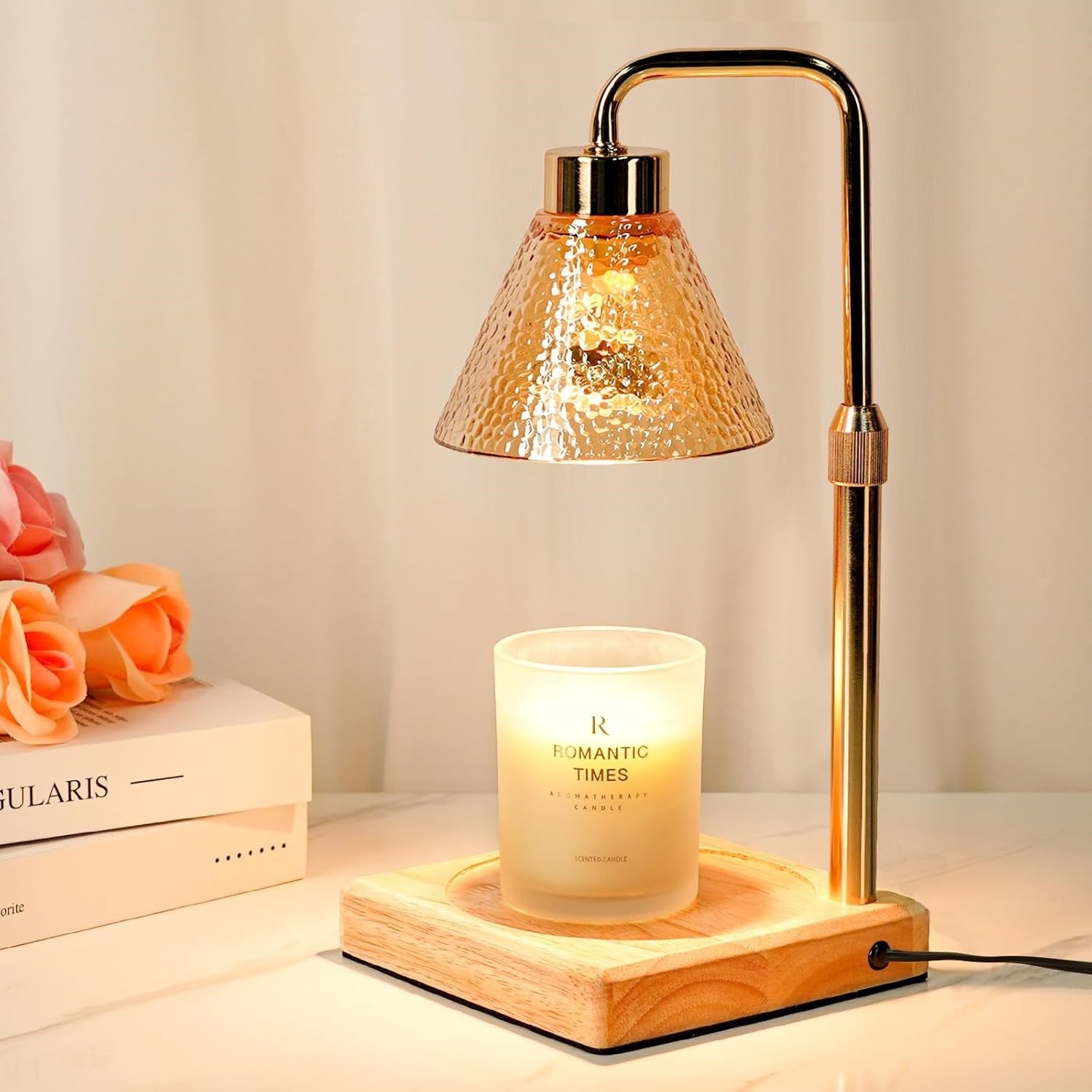 Dimmable Candle Warmer Lamp with Timer