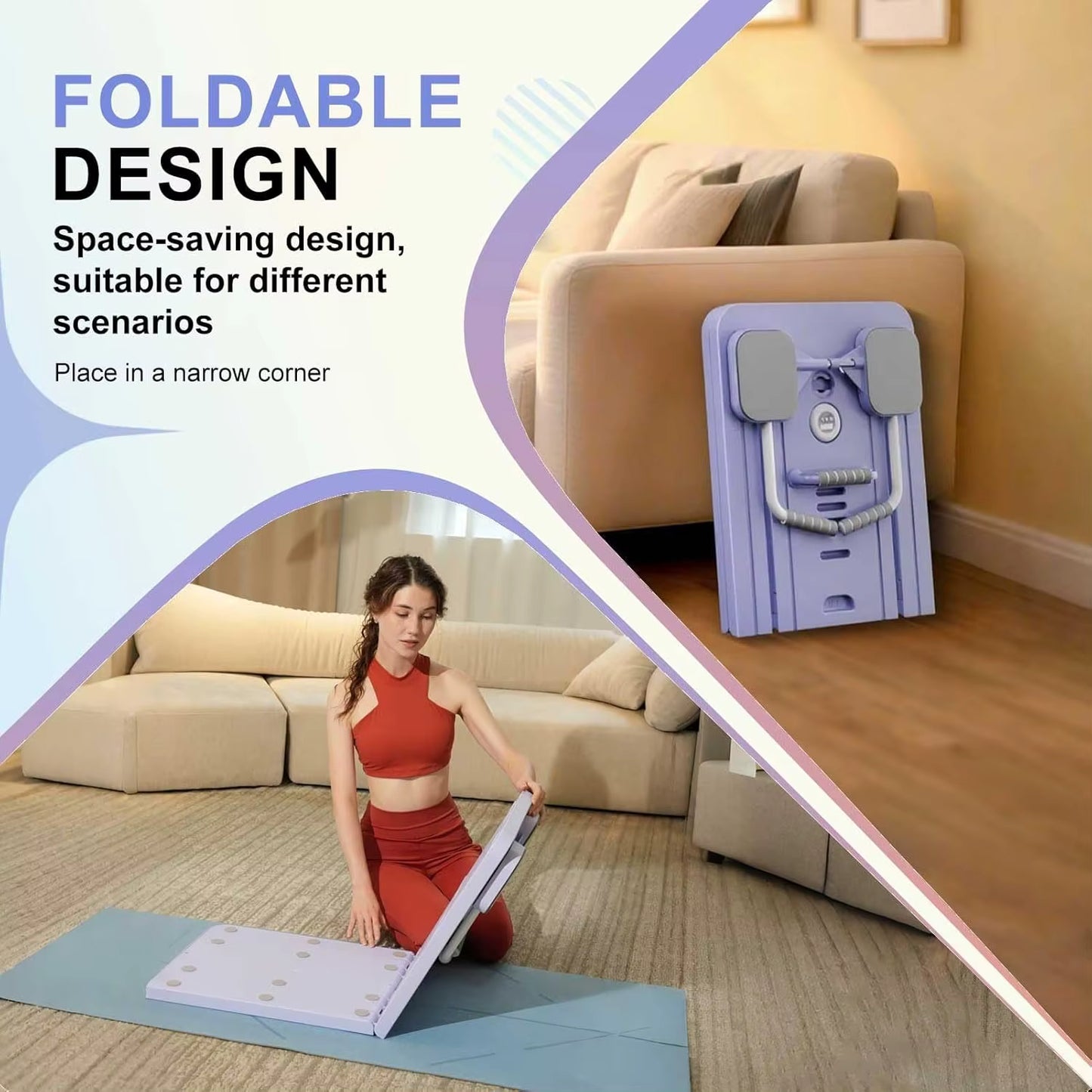 Aesthetic 4-in-1 Pilates Board | Home Gym Sculpt Trainer