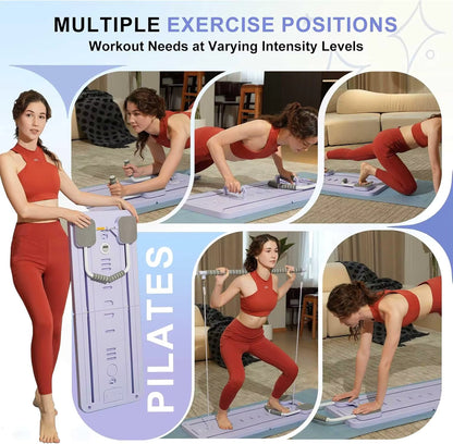 Aesthetic 4-in-1 Pilates Board | Home Gym Sculpt Trainer