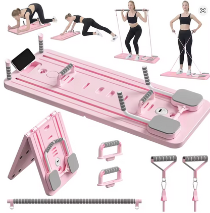 Aesthetic 4-in-1 Pilates Board | Home Gym Sculpt Trainer