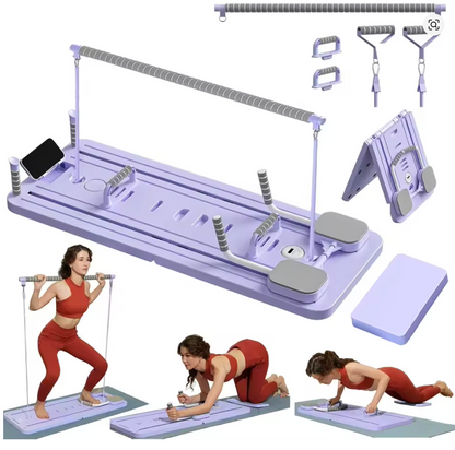 Aesthetic 4-in-1 Pilates Board | Home Gym Sculpt Trainer