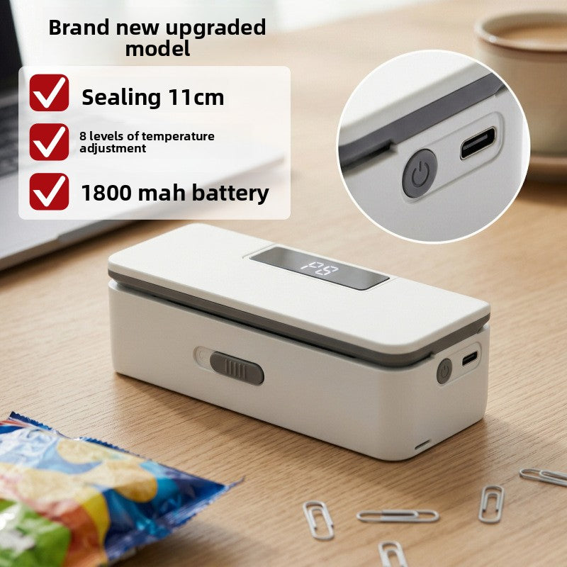 Portable Rechargeable Food Sealer