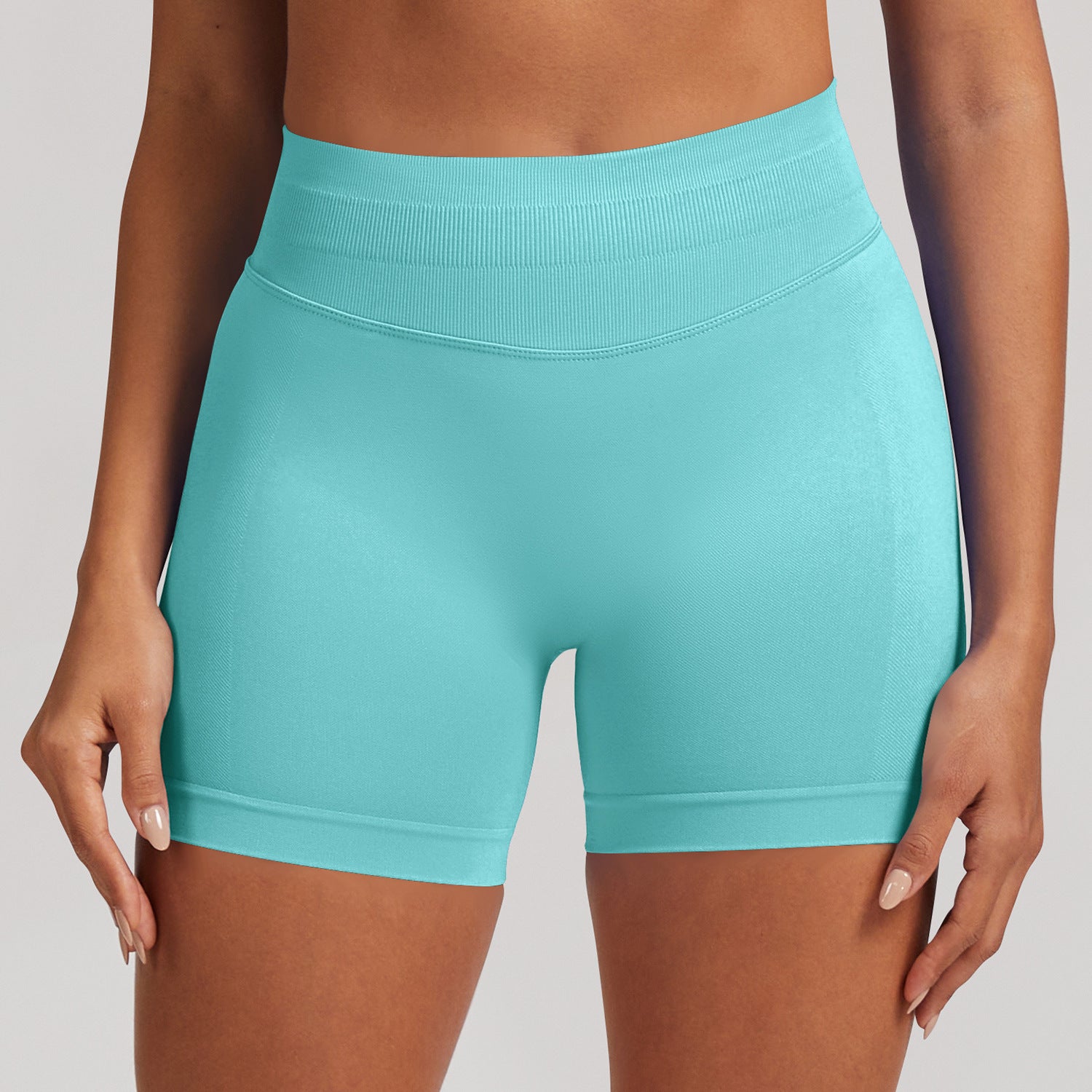 Seamless Butt-Lifting Yoga Shorts High Elastic Sports Fitness Shorts