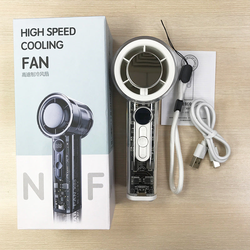 Portable USB Rechargeable Folding Handheld Fan