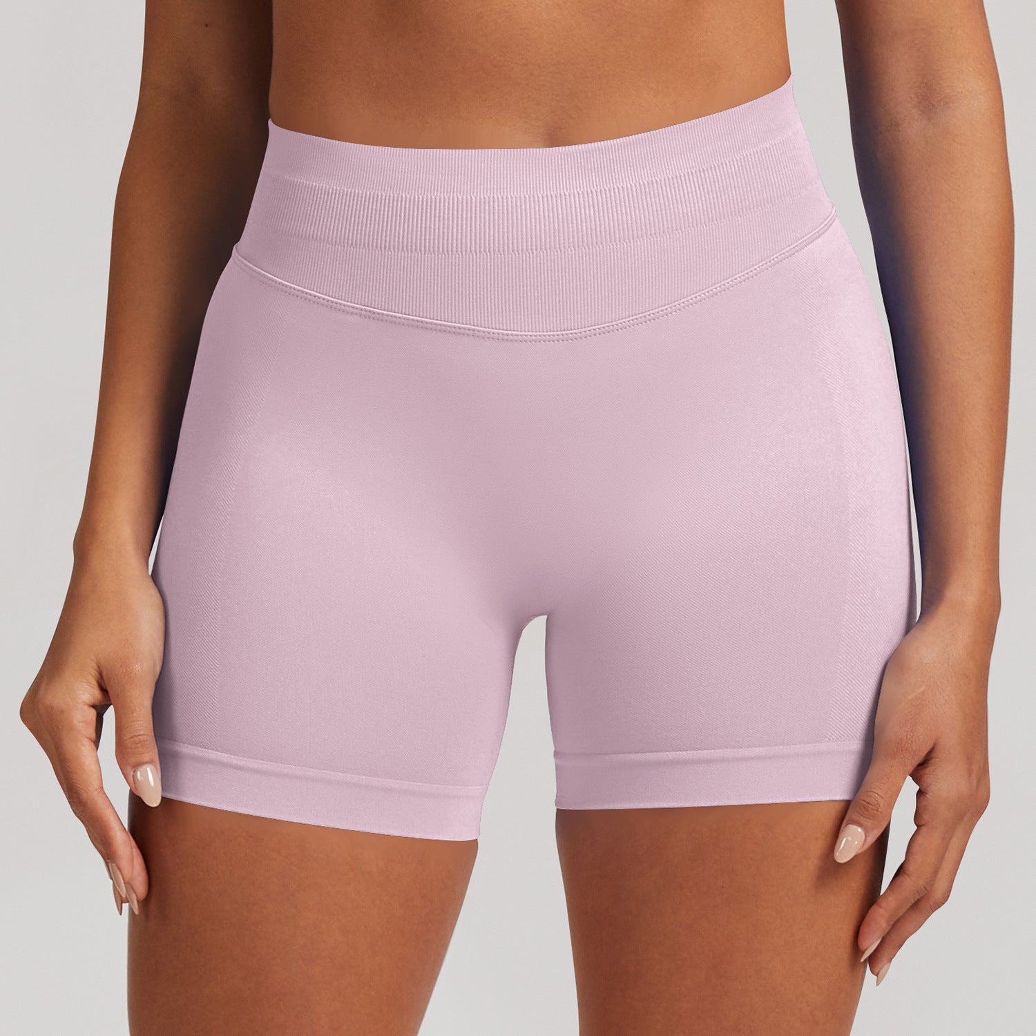 Seamless Butt-Lifting Yoga Shorts High Elastic Sports Fitness Shorts