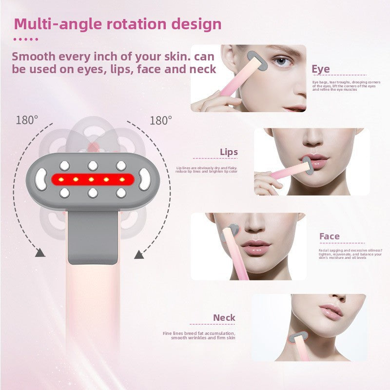 Multifunctional Red Light Facial Massager